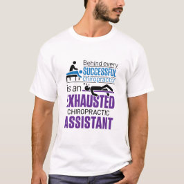 Camiseta Chiropractor Engraçado Assistente Chiropractor
