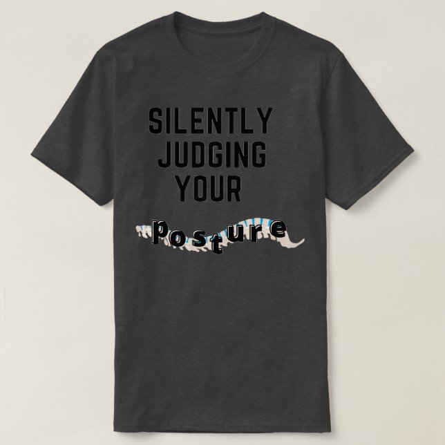 Camiseta chiropractor humor 2 (Frente do Design)