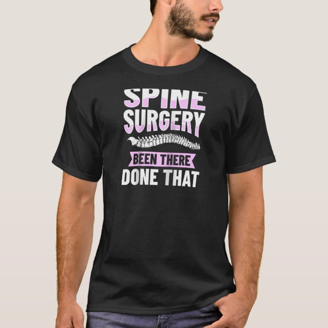 Camiseta Chiropractor R: Cirurgia Cervical da Coluna Cervic (Frente)