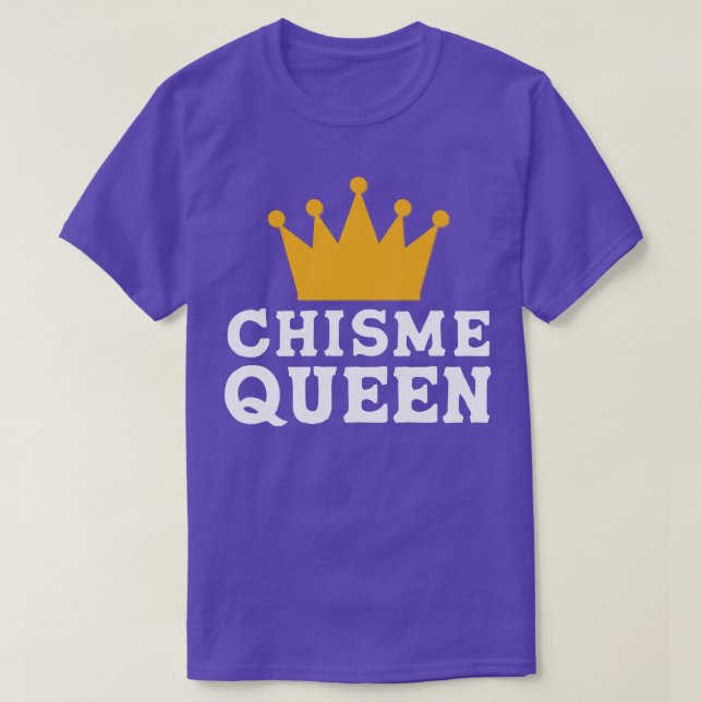 Camiseta Chisme Gossip Queen (Frente do Design)