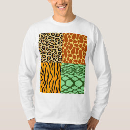 Camiseta Chita, Girafa, Tigre e Cobra