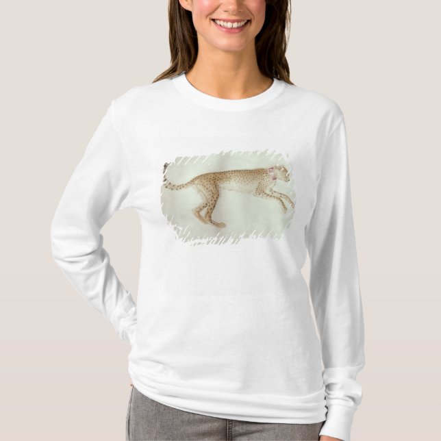 Camiseta Chita limitando com um colar vermelho (Frente)