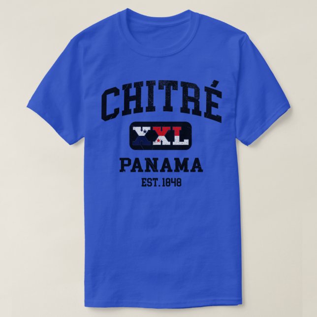 Camiseta Chitre Panama XXL design Athletic (Frente do Design)