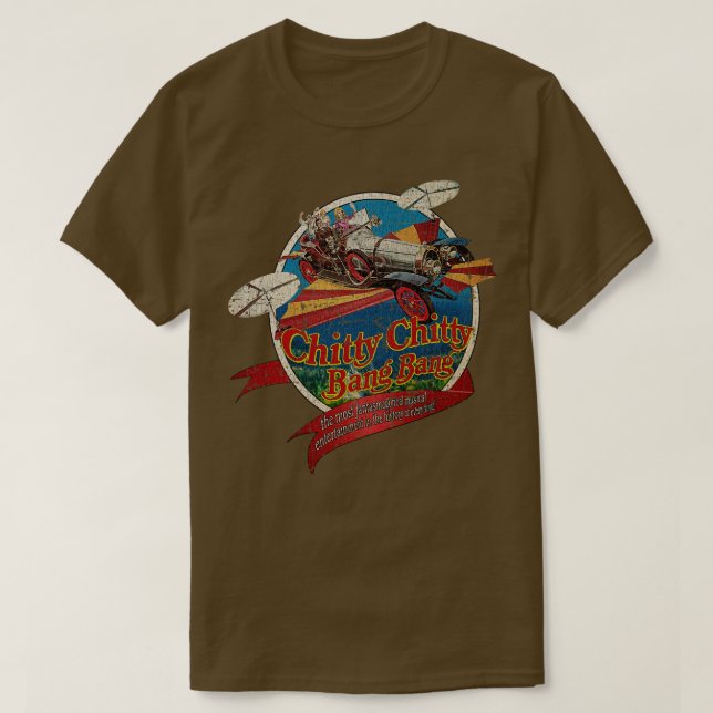 Camiseta Chitty Chitty Bang 1968 TShirt 1 (Frente do Design)