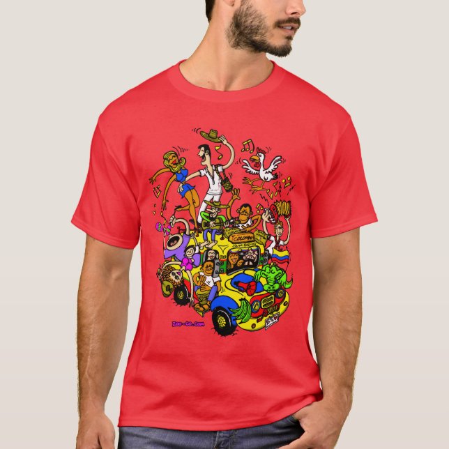 Camiseta Chiva Colombiana (Frente)
