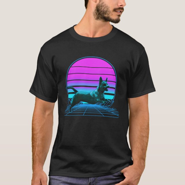 Camiseta Chiweenie Pastel Goth Vaporwave (Frente)