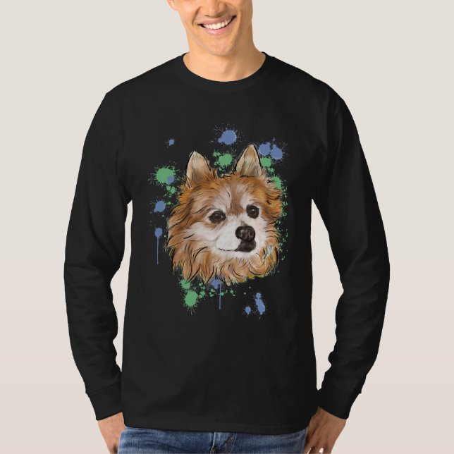 Camiseta Chloe The Pomeranian (Frente)