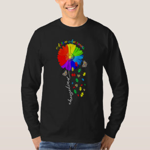 Camiseta Cho Ose K Ind Autismo Sensibilização Mês Mulheres