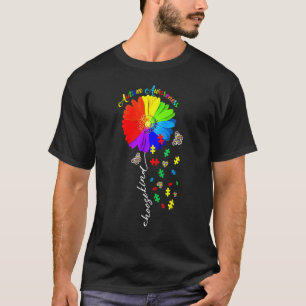 Camiseta Cho Ose K Ind Autismo Sensibilização Mês Mulheres