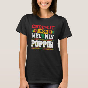 Camiseta Choc acendeu 100 mulheres negras melaninas