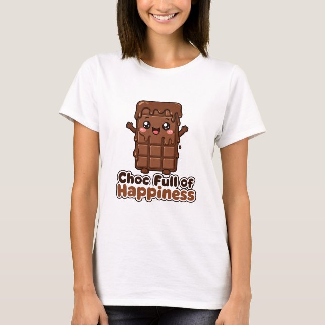 Camiseta Choc Cheio de Felicidade  (Frente)