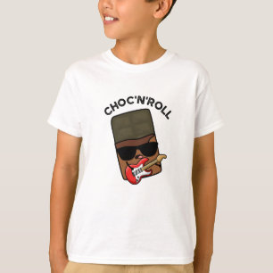 Camiseta Choc E Roll De Chocolate Engraçado