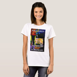 Camiseta Chocalhando o calor no t-shirt da palha