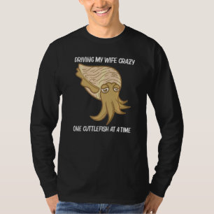 Camiseta Choco Para Homens Pai Rapazes Criatura Marinha Ani