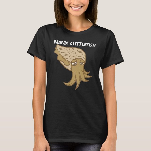 Camiseta Choco Para Mulheres Criador Do Mar Mãe Animal (Frente)