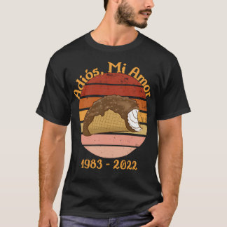 Camiseta Choco Taco Adios Mi Amor Sorvete Engraçado