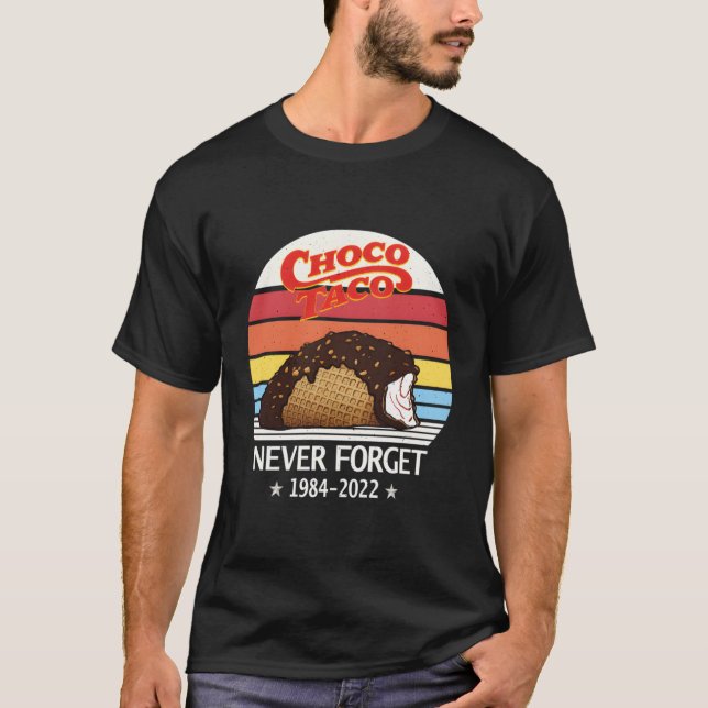 Camiseta Choco Taco Nunca Esquece Estilo (Frente)