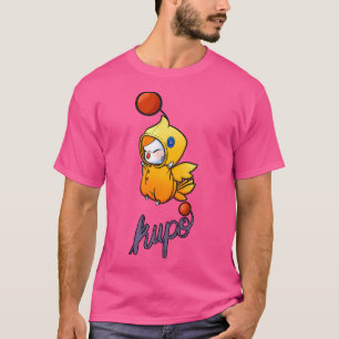 Camiseta Chocobo Vestir O Moogle da fantasia final
