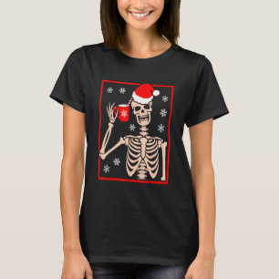 Camiseta Chocola Natal quente Choco Bebida Chocola