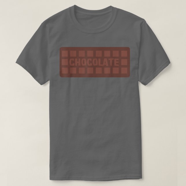Camiseta Chocolate Bar Milk Cocoa Brownie Cake Baking  754 (Frente do Design)