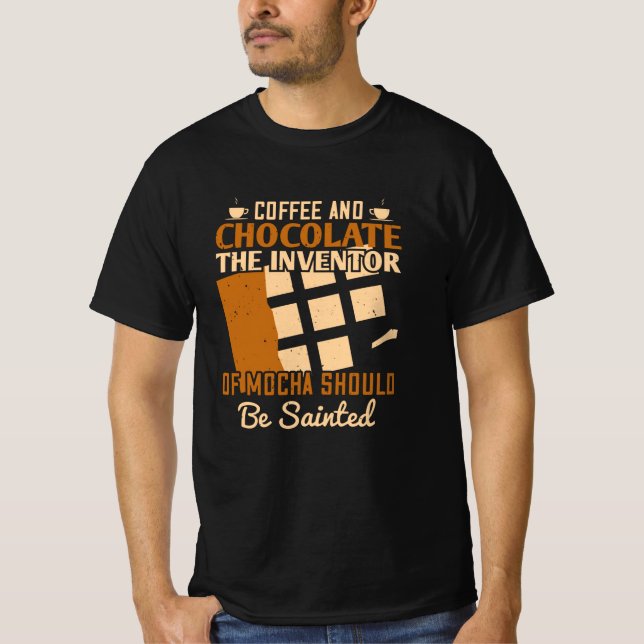 Camiseta Chocolate - Café E Chocolate (Frente)