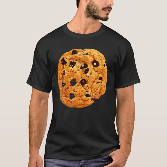 Camiseta Chocolate Chip Cookie Costume Último Minuto Par Pr (Frente)