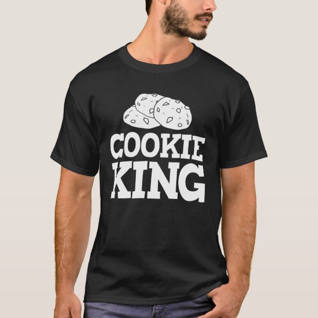 Camiseta Chocolate Chip Cookie Receita Amêndoa Dough (Frente)
