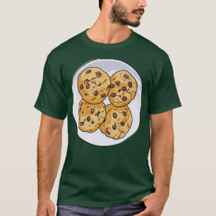 Camiseta Chocolate Chip Cookies Biscuits Cookie