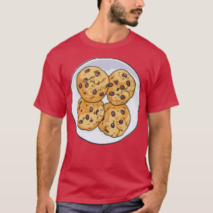 Camiseta Chocolate Chip Cookies Biscuits Cookie
