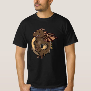Camiseta Chocolate de rosquinha de dragão