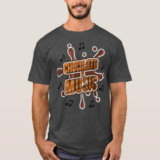 Camiseta Chocolate e Música Chocolatista