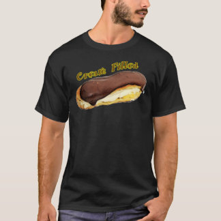 CAMISETA CHOCOLATE ECLAIR PREENCHIDO DE CREME - DESIGN DE P