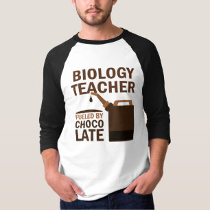 Camiseta Chocolate (engraçado) do professor de biologia