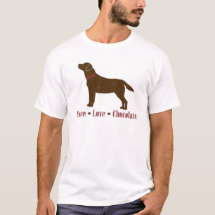 Camiseta Chocolate Lab Paz Chocolate