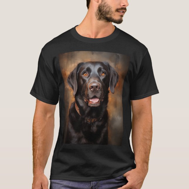 Camiseta Chocolate Labrador Retriever (Frente)