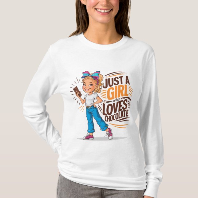 Camiseta Chocolate Loveriya (Frente)