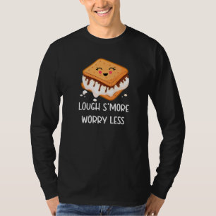 Camiseta Chocolate & Marshmallow Pun Piada Lough S