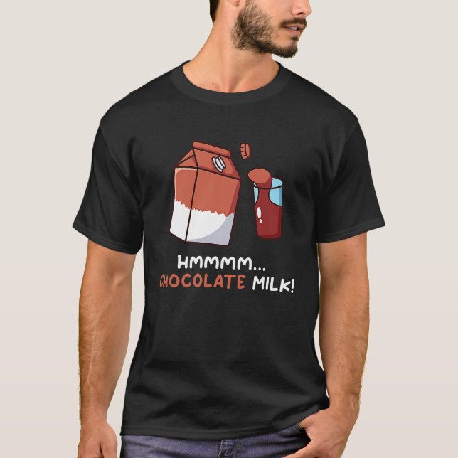 Camiseta Chocolate Milk  Food  Eater Graphic (Frente)