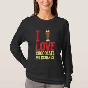 Camiseta Chocolate Milkshake milk Choco Shake Bebida 1