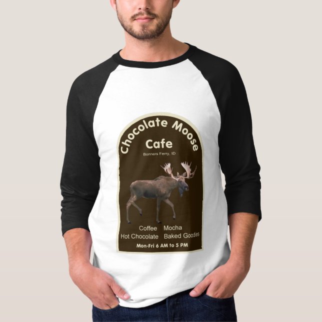 Camiseta Chocolate Moose Café (Frente)