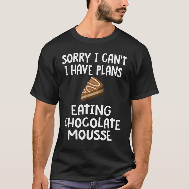 Camiseta Chocolate Mousse Apparel  Awesome Mousse  Design (Frente)