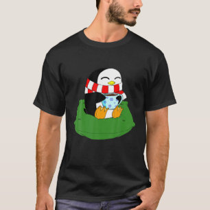 Camiseta Chocolate Pinguin Vintage Penguin Engraçado Anima
