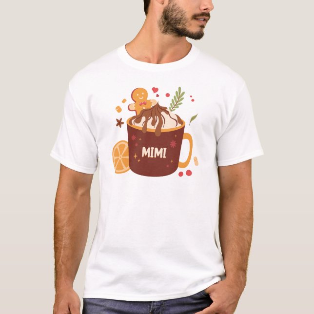Camiseta Chocolate Quente Cinto com Gingerpão (Frente)