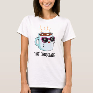 Camiseta Chocolate Quente Engraçado Bebida Arma