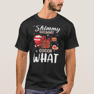 Camiseta Chocolate Quente Engraçado e Cookie Winter