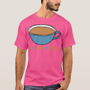 Camiseta Chocolate quente na Comida