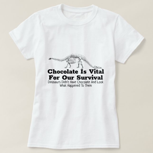 Camiseta Chocolate - Um MisterP Shirt (Frente do Design)