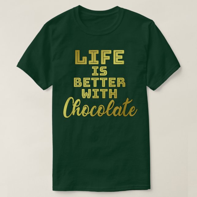 Camiseta Chocolaty Doces Chocolate363 (Frente do Design)