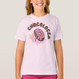 Camiseta chocolocca (louco por chocolate com rosquinha)