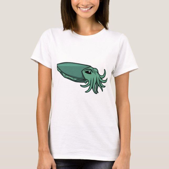 Camiseta Chocos da natação da cerceta (Frente)